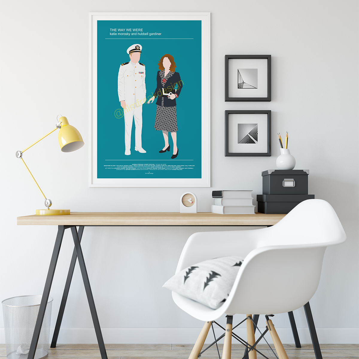 New poster! The Way We Were 1973, Barbra Streisand and Robert Redford