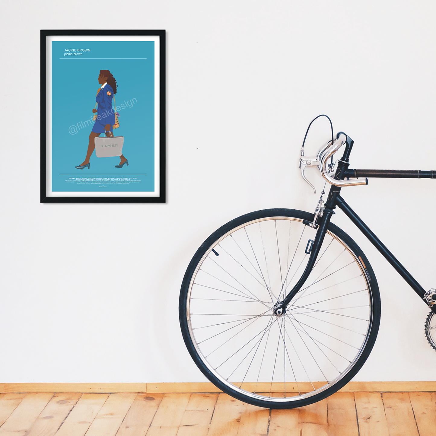 Jackie Brown Poster, Pam Grier in a Quentin Tarantino Movie
