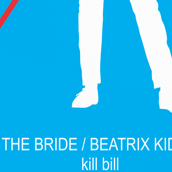 Kill Bill Beatrix Kiddo The Bride, Uma Thurman poster