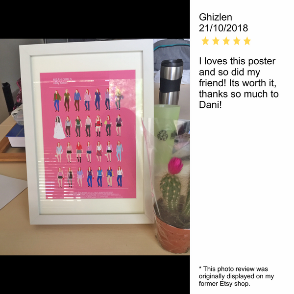 Mean Girls poster, Lindsay Lohan as Cady Heron