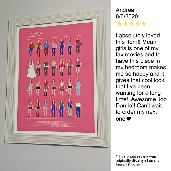 Mean Girls poster, Lindsay Lohan as Cady Heron