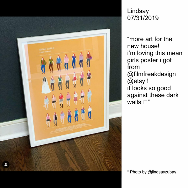 Mean Girls poster, Lindsay Lohan as Cady Heron