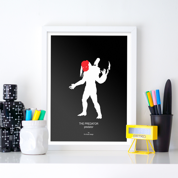 The Predator Minimalist Movie Poster