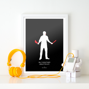 Bill The Butcher, Gangs of New York poster - 2002