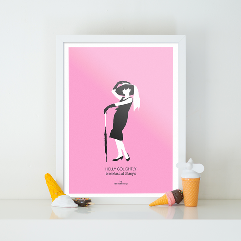 Audrey Hepburn print Breakfast at Tiffany Truman Capote