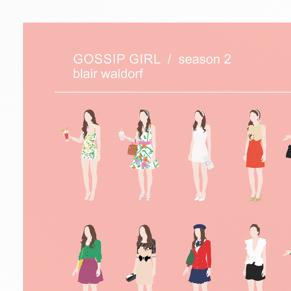 Gossip Girl fashion, Blair Waldorf - Season 2