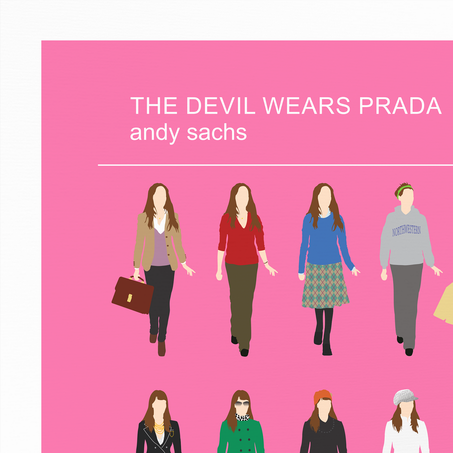 The Devil Wears Prada - Anne Hathaway poster