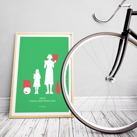 Amélie Movie Art Print, Le fabuleux destin d'Amélie Poulain