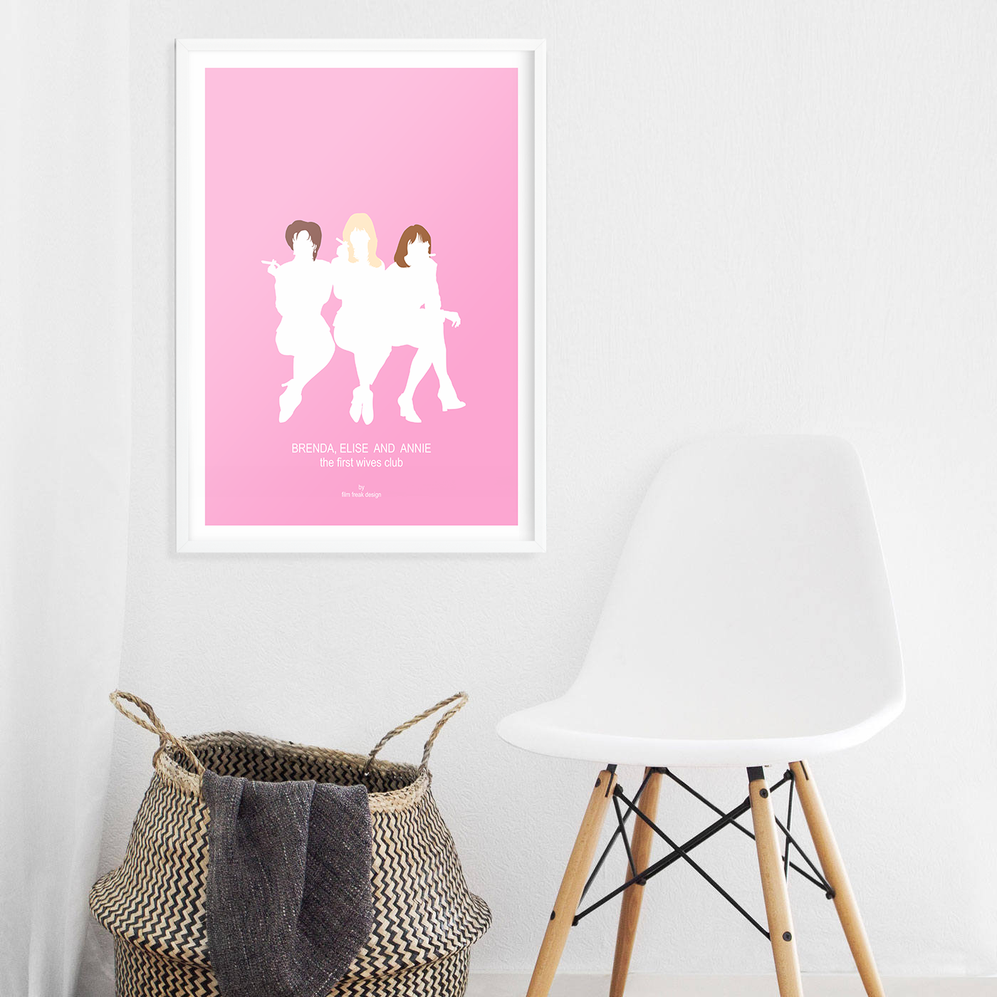 The First Wives Club Minimalist Movie Poster Print