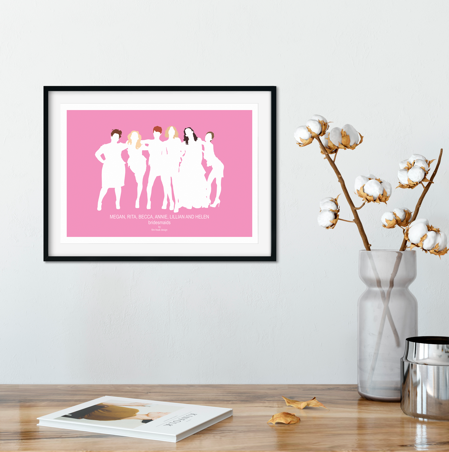 Bridesmaids pink Movie Poster, empowering women